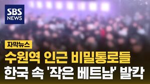 [자막뉴스] 수원역 인근 비밀통로들&hellip;한국 속 '작은 베트남' 발칵