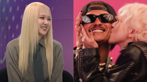 [SBS Star] ROSE Shares Why She Kissed Bruno Mars on the Cheek in 'APT.' Music Video