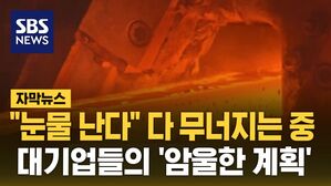 [자막뉴스] "눈물 난다" 다 무너지는 중&hellip;대기업들의 '암울한 계획'