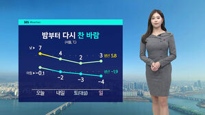 [날씨] 서쪽 중심 비 소식&hellip;밤에는 기온 '뚝'
