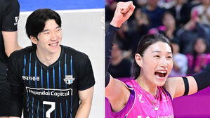 허수봉·김연경, 1라운드 이어 2라운드도 V리그 MVP 석권