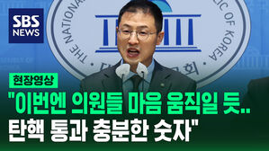 [현장영상] 김상욱 "의원들 마음 움직일 듯&hellip;탄핵 통과 충분한 숫자"