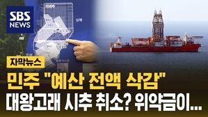 [자막뉴스] '대왕고래 시추선' 부산 왔는데 "예산 전액 삭감"&hellip;위약금 따져보니