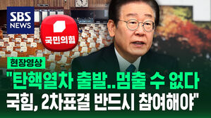 [현장영상] 이재명 "탄핵열차 출발, 멈출 수 없다&hellip;국힘, 14일 반드시 투표 참여해야"