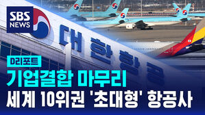[D리포트] 대한항공 아시아나 기업결합 완료&hellip;세계 10위권 항공사