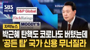 [자막뉴스] 박근혜 탄핵도 코로나도 버텼는데&hellip;'공든 탑' 국가 신용 무너질라