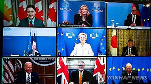 G7, 북에 경고&hellip;"러 전쟁 돕는 자에 계속 조치"