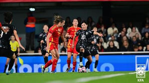 한국 여자축구, FIFA 랭킹 20위…한 계단 하락