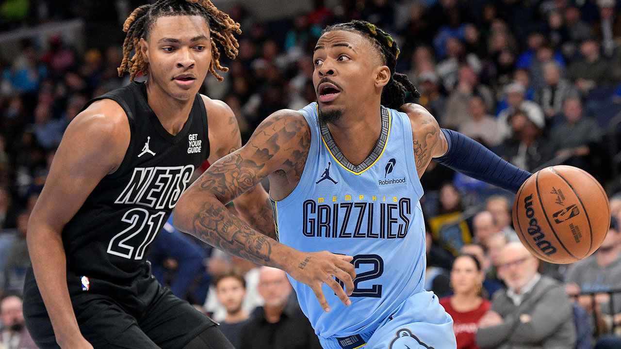 NBA '머랜트 28득점' 멤피스, 브루클린 꺾고 4연승