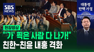"가결 찍은 사람 다 나가!"&hellip;친한-친윤 내홍 격화 [현장영상]