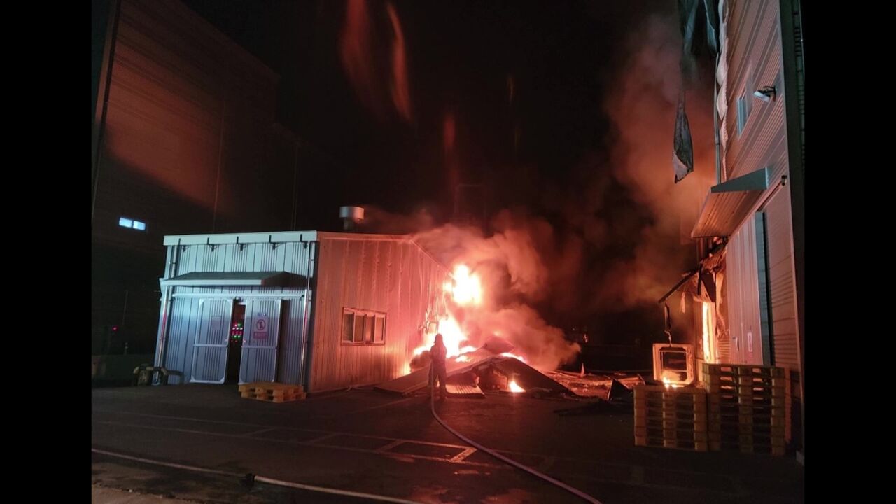 코오롱생명과학 김천공장 화재