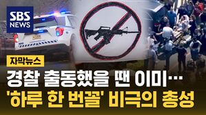 [자막뉴스] 경찰 출동했을 땐 이미&hellip;'하루 한 번꼴' 비극의 총성