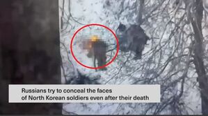 젤렌스키가 공개한 북한군 추정 영상 (사진=젤렌스키 텔레그램 캡쳐, 연합뉴스)