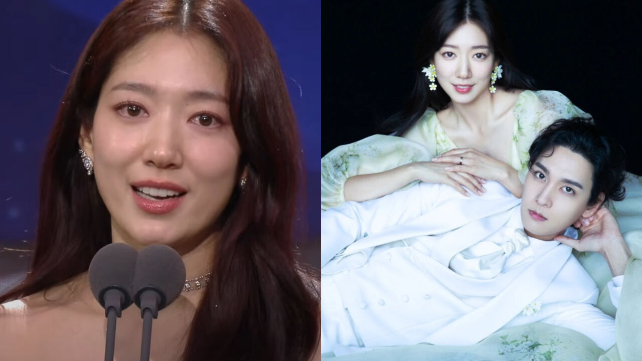 [SBS Star] VIDEO: Park Shin Hye Tearfully Thanks Her Husband Choi Tae