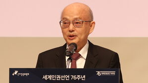 기념사하는 안창호 국가인권위원장(사진=연합뉴스)