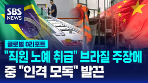 [글로벌D리포트] "직원을 노예 취급" 브라질 주장에&hellip;중 "인격 모독" 발끈