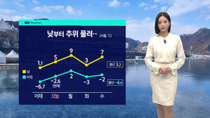 [날씨] 낮부터 추위 풀려&hellip;낮 최고 4&sim;10℃