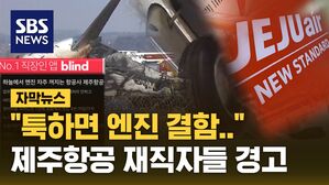 [자막뉴스] '툭하면 엔진 결함' 제주항공 재직자 경고 있었다?