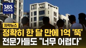 [자막뉴스] 서울 아파트 한 달 만에 1억 '뚝'&hellip;전문가들도 "너무 어렵다"
