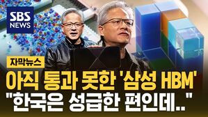 [자막뉴스] '삼성 HBM' 통과 언제쯤? 젠슨 황 "한국은 성급한 편인데.."