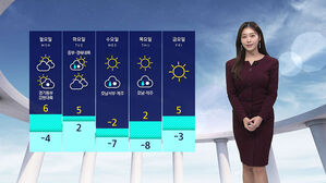 월요일인 내일 추위 주춤&hellip;주 중반 다시 강추위