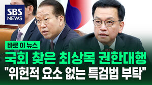 [바로이뉴스] 국회 찾은 최상목 권한대행 "위헌적 요소 없는 특검법 부탁"