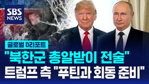 [글로벌D리포트] "북한군 총알받이 전술"&hellip;트럼프 측 "푸틴과 회동 준비"