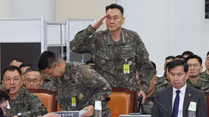 경례하는 김명수 합참의장(사진=연합뉴스)