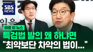 [바로이뉴스] 특검법 발의 왜 하냐면&hellip;"최악보단 차악의 법이"