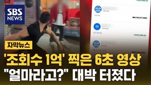 [자막뉴스] '조회수 1억' 찍은 6초 영상&hellip;"얼마라고?" 대박 터졌다
