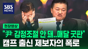 [현장영상] "尹 감정 조절 안 돼&hellip;매달 굿판" 캠프 출신 제보자의 폭로