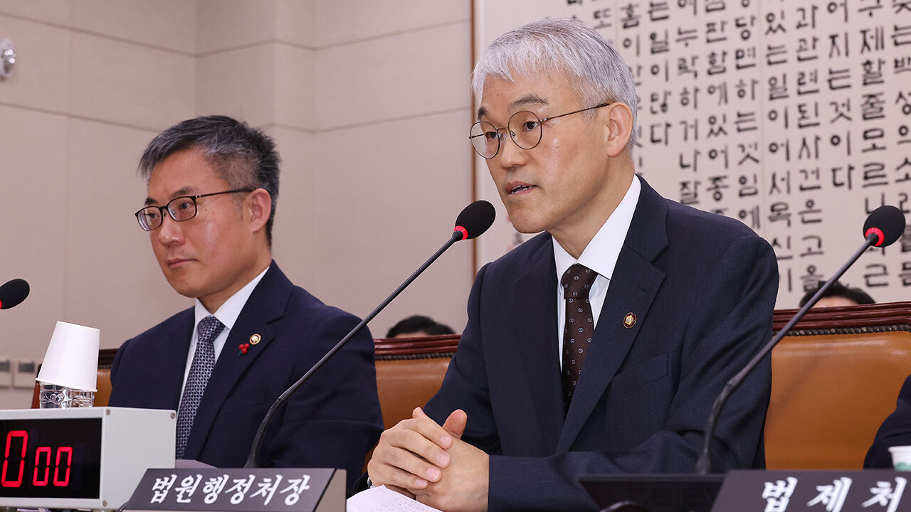 천대엽 법원행정처장 (사진=연합뉴스)