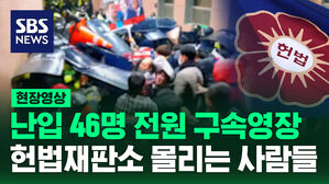 서부지법 난입 46명 전원 구속영장 청구&hellip;헌재로 모이는 지지자들