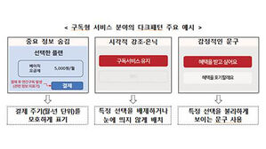 "무료라더니 구독 유도" 눈속임 상술 '다크패턴' 주의