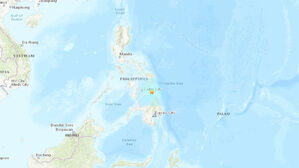 필리핀 지진 발생 지역(사진=USGS 홈페이지 캡처, 연합뉴스)