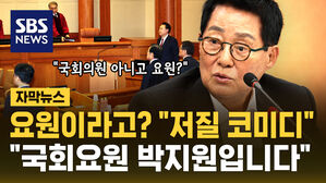 [자막뉴스] "국회요원 박지원입니다" 조롱부터 "국회 막으러 갔다고 SBS 인터뷰도 해놓고!" 비난 폭주