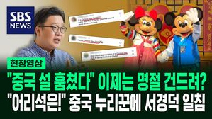 [영상] 한복 입은 미키마우스에 중국 누리꾼 '발끈'&hellip;서경덕 일침 "보편적 문화를 자기만의 것인 양!"