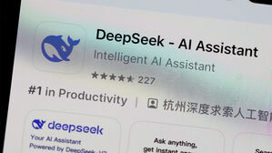 딥시크 앱스토어 화면