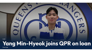 토트넘서 한 경기도 못 뛴 양민혁, 2부리그 QPR로 임대