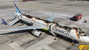 에어부산 사고 여객기 항공유 안전문제 없다&hellip;내달 3일 합동감식