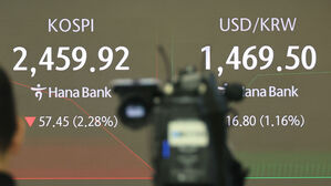 트럼프발 관세 전쟁 우려에&hellip;원달러 환율 1,470원대로 급등