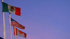 멕시코, 미국, 캐나다 국기(사진=AP, 연합뉴스)