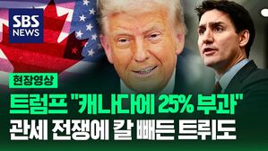 [영상] 트럼프발 관세 전쟁 시작, 칼 빼든 캐나다 '반미 감정 격화'