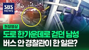 [영상] "할아버지 한 분 도로로 걸어, 위험해 보여" 눈썰미로 실종 신고된 어르신 발견한 경찰관