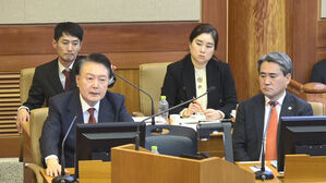 윤석열 대통령, 탄핵심판 5차 변론 진술(사진=헌법재판소 제공, 연합뉴스)