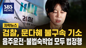 [자막뉴스] 음주운전&middot;불법 숙박업까지&hellip;문다혜 불구속 기소