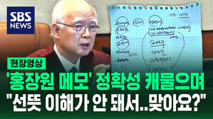 [현장영상] '홍장원 메모' 정확성 캐물으며 "선뜻 이해가 안 돼서&hellip;맞아요?"