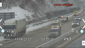 서해안고속도로 당진 인근서 눈길 사고&hellip;1명 사망