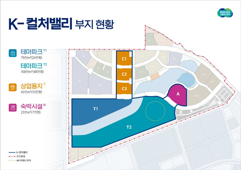 K-컬처밸리 부지 현황 (사진=경기도 제공, 연합뉴스)