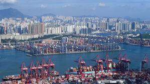 홍콩의 수출 항구(사진=신화, 연합뉴스)